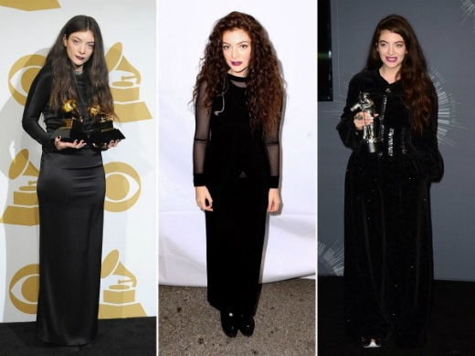 
	
	Phong cách gothic luôn được Lorde tận dụng triệt để.